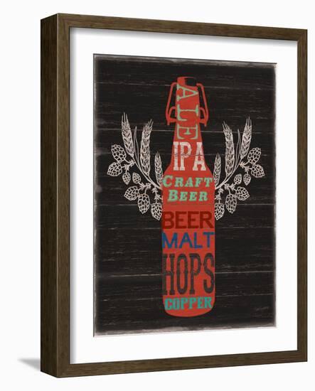 Old Style Ale Bottle-Sam Appleman-Framed Art Print