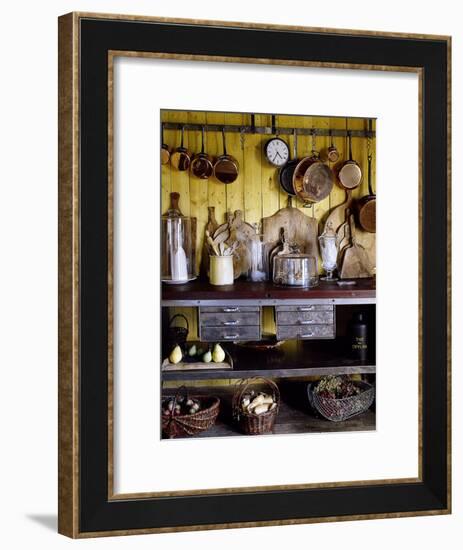 Old Style Kitchen-Guillaume De Laubier-Framed Art Print