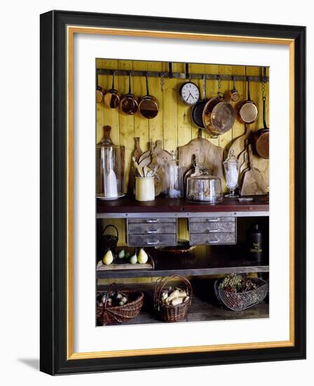 Old Style Kitchen-Guillaume De Laubier-Framed Art Print