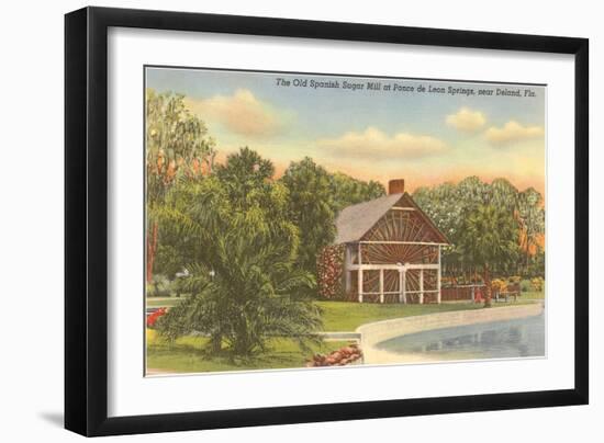 Old Sugar Mill, Deland, Florida-null-Framed Art Print