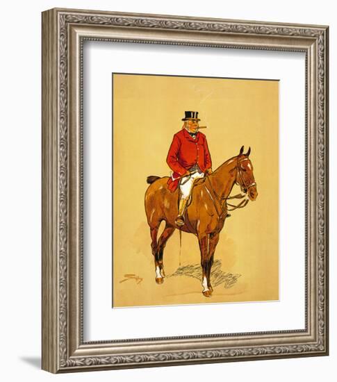 Old Tawney-Snaffles-Framed Premium Giclee Print