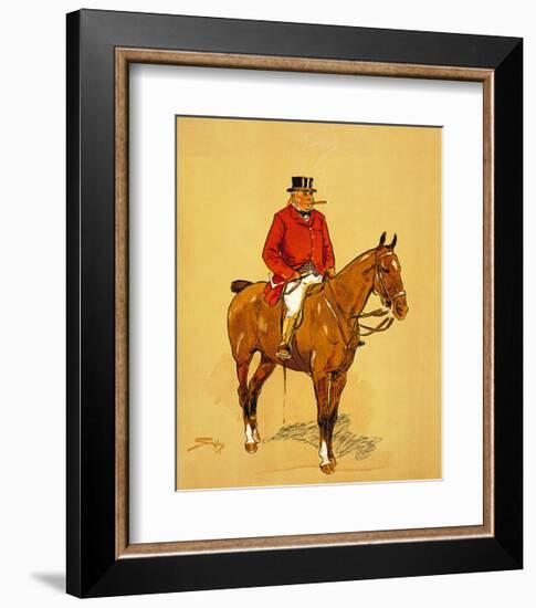 Old Tawney-Snaffles-Framed Premium Giclee Print