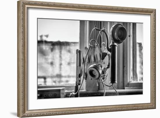 Old Telephone-Stephen Arens-Framed Photographic Print