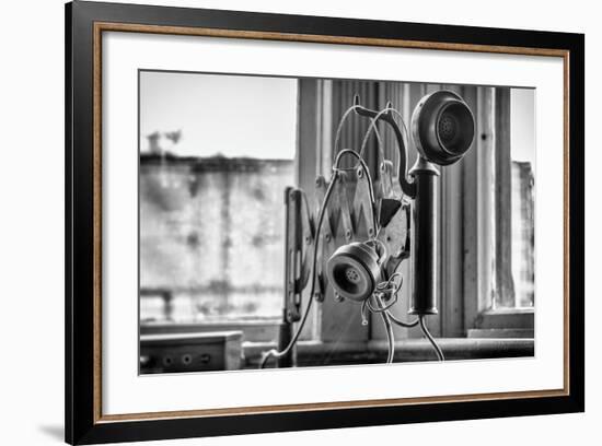 Old Telephone-Stephen Arens-Framed Photographic Print