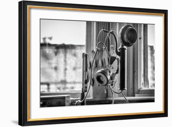 Old Telephone-Stephen Arens-Framed Photographic Print