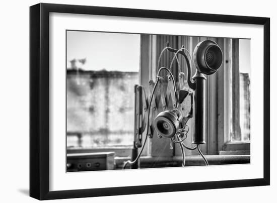 Old Telephone-Stephen Arens-Framed Photographic Print