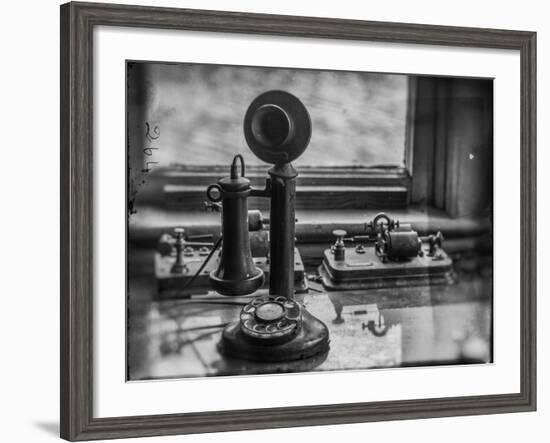 Old Telephone-Stephen Arens-Framed Photographic Print