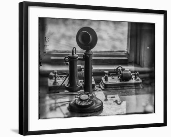 Old Telephone-Stephen Arens-Framed Photographic Print