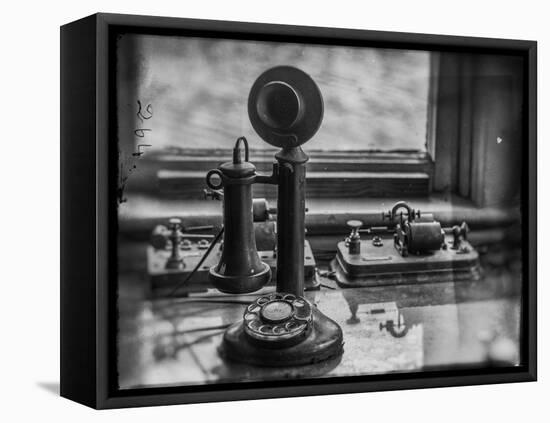 Old Telephone-Stephen Arens-Framed Premier Image Canvas