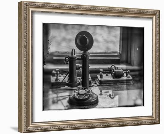 Old Telephone-Stephen Arens-Framed Photographic Print