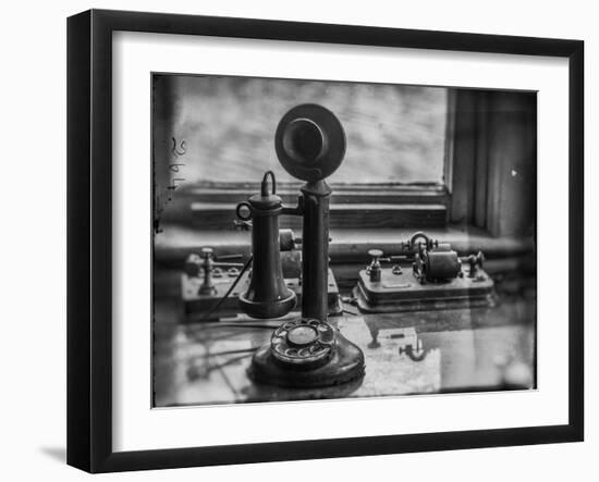 Old Telephone-Stephen Arens-Framed Photographic Print