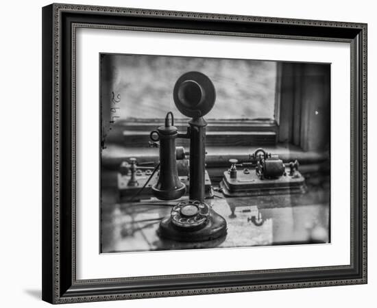 Old Telephone-Stephen Arens-Framed Photographic Print