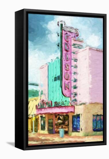 Old Theater - In the Style of Oil Painting-Philippe Hugonnard-Framed Premier Image Canvas