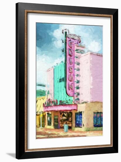 Old Theater - In the Style of Oil Painting-Philippe Hugonnard-Framed Premium Giclee Print