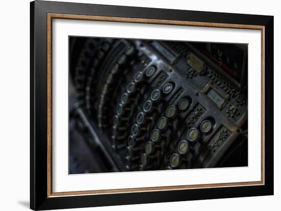Old Till Buttons-Nathan Wright-Framed Photographic Print