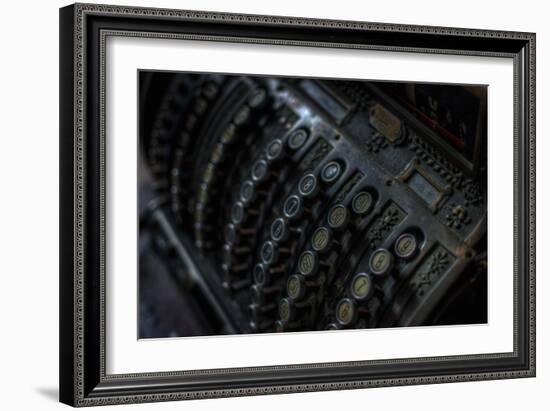 Old Till Buttons-Nathan Wright-Framed Photographic Print