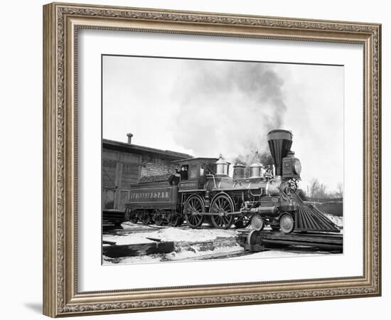 Old Time Railroads, New York, New York-null-Framed Photographic Print