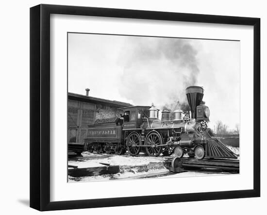 Old Time Railroads, New York, New York-null-Framed Photographic Print