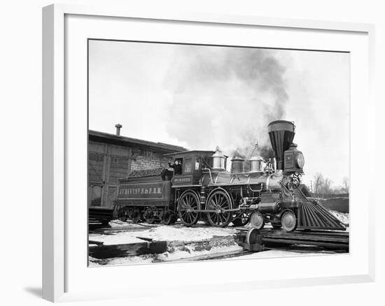 Old Time Railroads, New York, New York-null-Framed Photographic Print