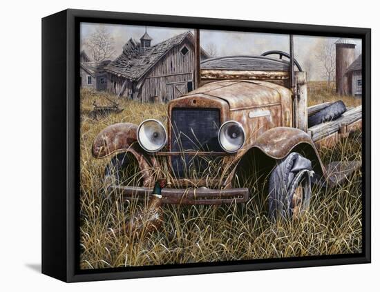 Old Times-Jeff Tift-Framed Premier Image Canvas