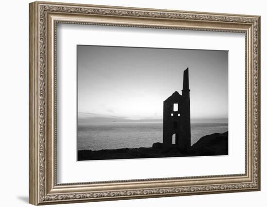 Old Tin Mine Workings, Botallack, Pendeen,Cornwall, England-Paul Harris-Framed Photographic Print