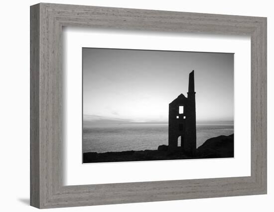 Old Tin Mine Workings, Botallack, Pendeen,Cornwall, England-Paul Harris-Framed Photographic Print