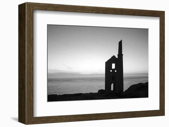 Old Tin Mine Workings, Botallack, Pendeen,Cornwall, England-Paul Harris-Framed Photographic Print