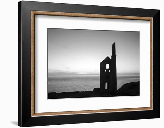 Old Tin Mine Workings, Botallack, Pendeen,Cornwall, England-Paul Harris-Framed Photographic Print