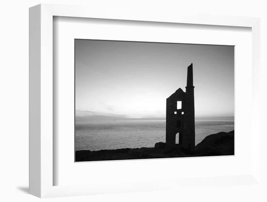 Old Tin Mine Workings, Botallack, Pendeen,Cornwall, England-Paul Harris-Framed Photographic Print