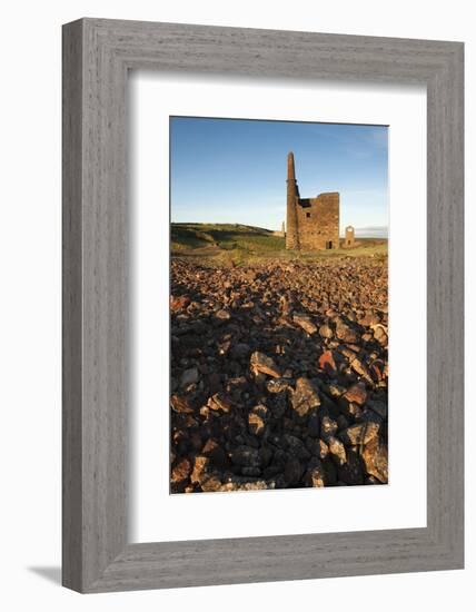 Old Tin Mine Workings, Botallack, Pendeen,Cornwall, England-Paul Harris-Framed Photographic Print