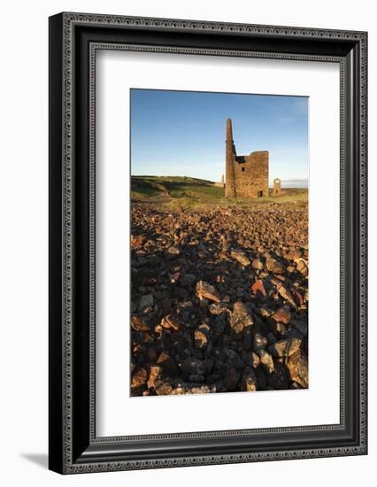 Old Tin Mine Workings, Botallack, Pendeen,Cornwall, England-Paul Harris-Framed Photographic Print