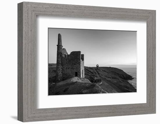 Old Tin Mine Workings, Botallack, Pendeen,Cornwall, England-Paul Harris-Framed Photographic Print