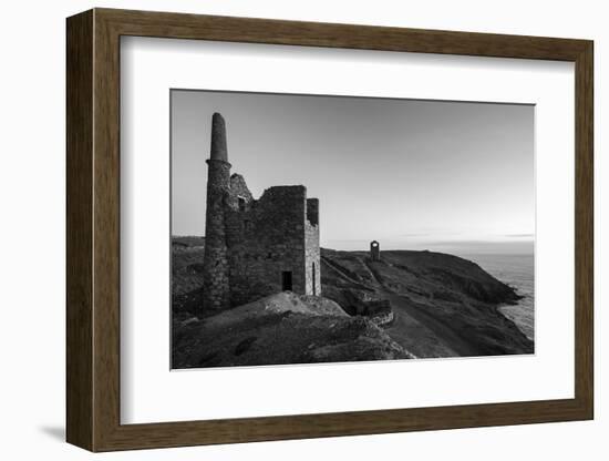 Old Tin Mine Workings, Botallack, Pendeen,Cornwall, England-Paul Harris-Framed Photographic Print