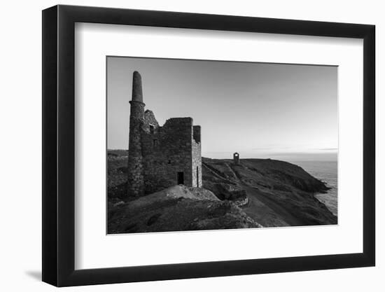 Old Tin Mine Workings, Botallack, Pendeen,Cornwall, England-Paul Harris-Framed Photographic Print