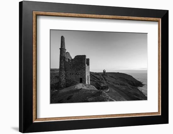 Old Tin Mine Workings, Botallack, Pendeen,Cornwall, England-Paul Harris-Framed Photographic Print