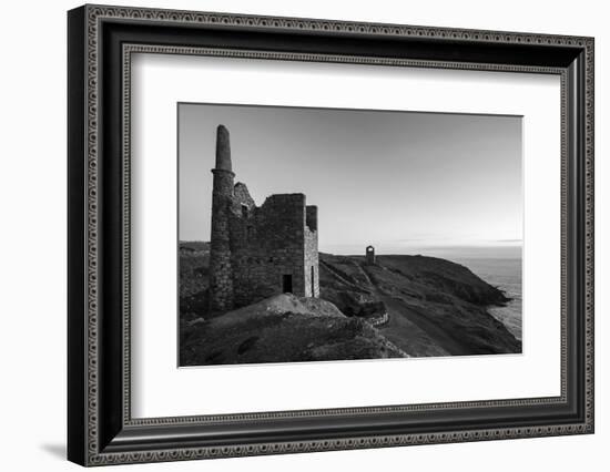 Old Tin Mine Workings, Botallack, Pendeen,Cornwall, England-Paul Harris-Framed Photographic Print