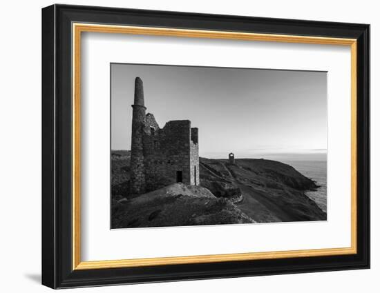 Old Tin Mine Workings, Botallack, Pendeen,Cornwall, England-Paul Harris-Framed Photographic Print