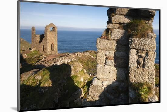 Old Tin Mine Workings, Botallack, Pendeen,Cornwall, England-Paul Harris-Mounted Photographic Print