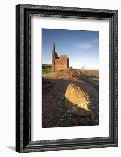 Old Tin Mine Workings, Botallack, Pendeen,Cornwall, England-Paul Harris-Framed Photographic Print