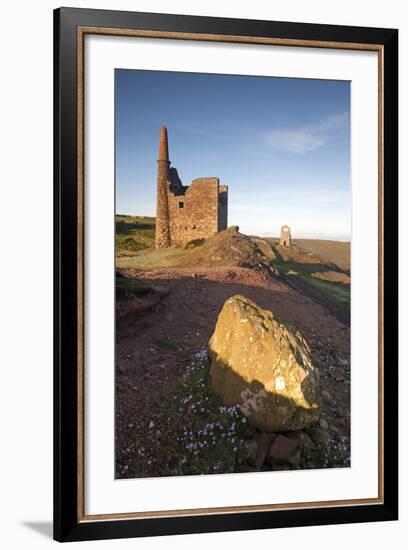 Old Tin Mine Workings, Botallack, Pendeen,Cornwall, England-Paul Harris-Framed Photographic Print