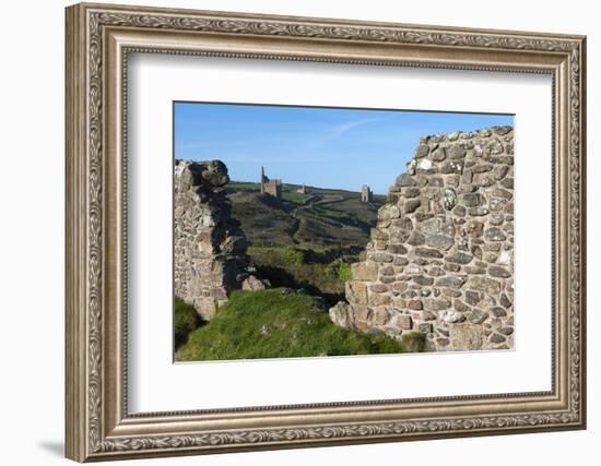 Old Tin Mine Workings, Botallack, Pendeen,Cornwall, England-Paul Harris-Framed Photographic Print