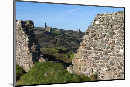 Old Tin Mine Workings, Botallack, Pendeen,Cornwall, England-Paul Harris-Mounted Photographic Print