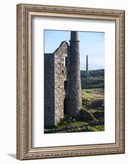 Old Tin Mine Workings, Botallack, Pendeen,Cornwall, England-Paul Harris-Framed Photographic Print