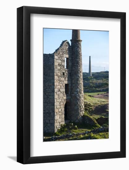 Old Tin Mine Workings, Botallack, Pendeen,Cornwall, England-Paul Harris-Framed Photographic Print