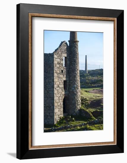 Old Tin Mine Workings, Botallack, Pendeen,Cornwall, England-Paul Harris-Framed Photographic Print