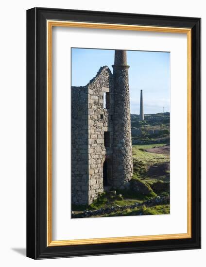 Old Tin Mine Workings, Botallack, Pendeen,Cornwall, England-Paul Harris-Framed Photographic Print