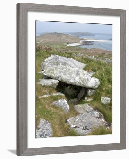 Old Tomb, Samson, Isles of Scilly, United Kingdom, Europe-null-Framed Photographic Print
