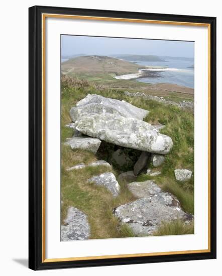 Old Tomb, Samson, Isles of Scilly, United Kingdom, Europe-null-Framed Photographic Print