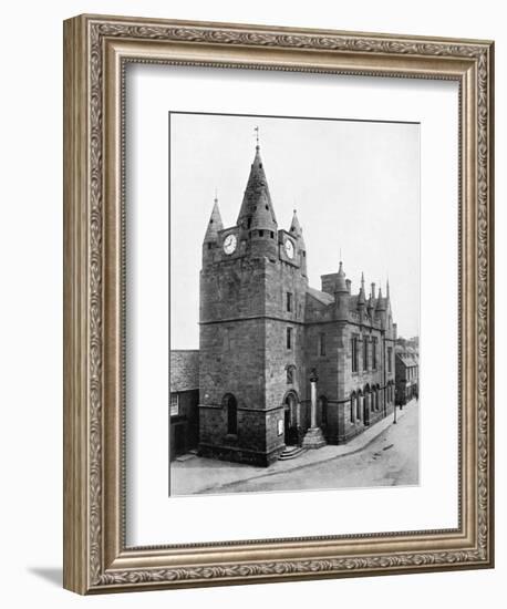Old Tower, Tain, Ross and Cromarty, Scotland, 1924-1926-Valentine & Sons-Framed Giclee Print