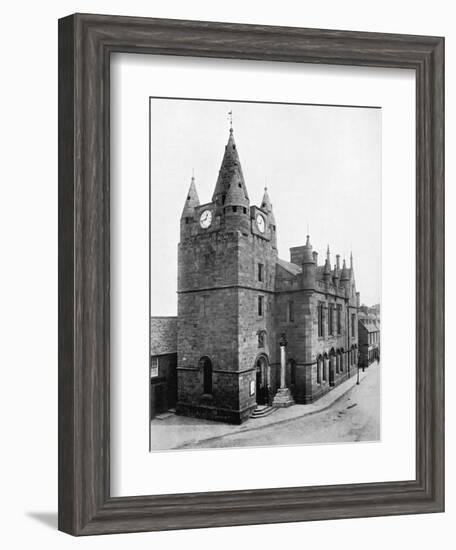 Old Tower, Tain, Ross and Cromarty, Scotland, 1924-1926-Valentine & Sons-Framed Giclee Print